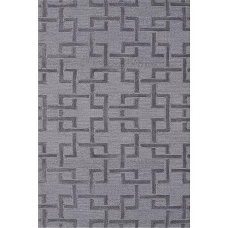 THE RUG MARKET 2.8 X 4.8 In. Shimmer Area Rug - Grey 71205B